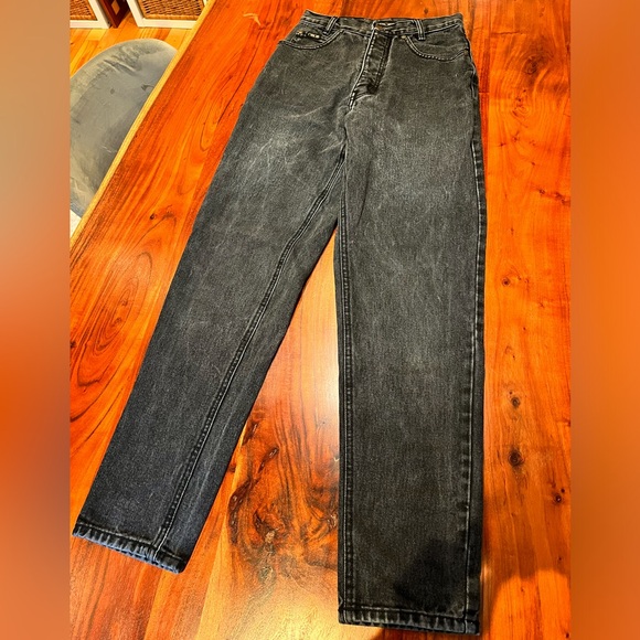 Cherokee jeans vintage high rise fit washed black - Picture 2 of 6